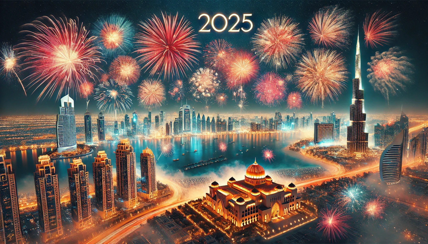 Sharjah's Spectacular 25-Minute Fireworks to Usher in 2025: A Dazzling Display of Lights and Colors